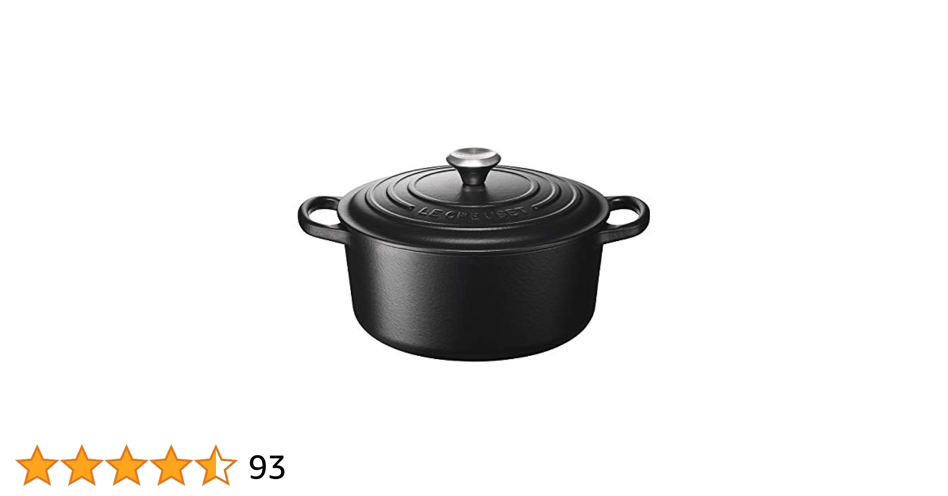 Amazon｜ル・クルーゼ(Le creuset) シグネチャー マットブラック