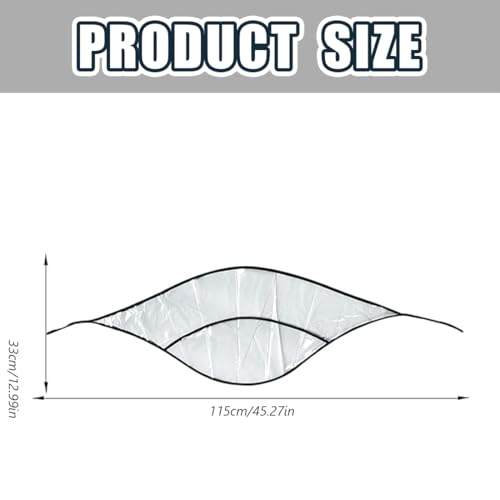 WeddHuis 2 Stück Regenhaube Transparent Kopf Regenhut,mit Sonnenschutz Kunststoff Regenhut Damen Wasserdicht Unisex Herren Damen Regenmantel Regenschutz Überkopf Regenmütze