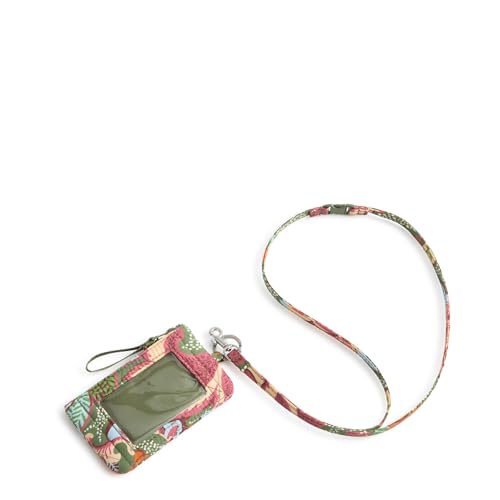 Featherweight Zip ID Pouch with Breakaway Lanyard Withered Rose One Size