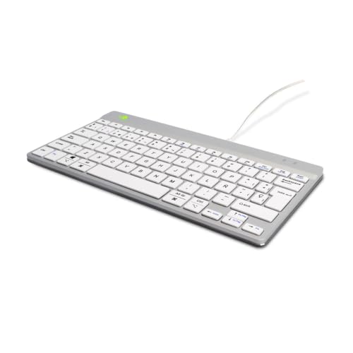 R-Go Teclado RGOCOESWDWH Blanco QWERTY Español - Marca EAN: 8719274492221