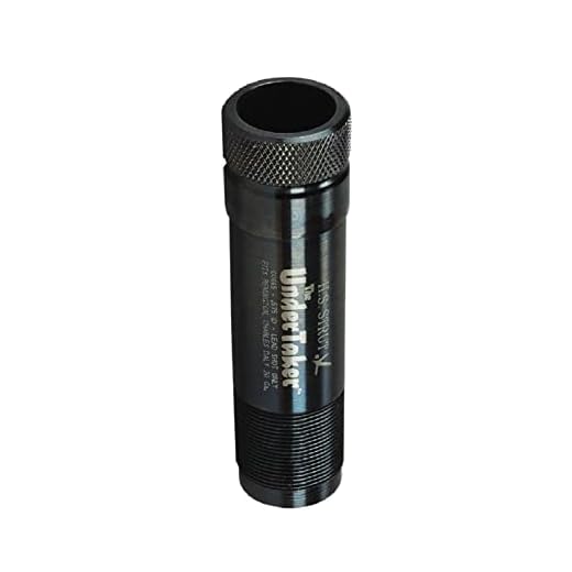 Hunters Specialties Strut Undertaker Lead-Based Non-Ported 20 GA Turkey Hunting Choke Tube Compatible with Remington and Charles Daly Shotguns, Black