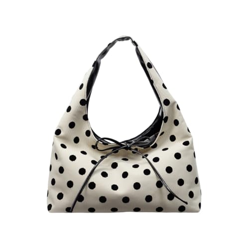 Bolso MaxxCloud negro con moño y asa superior miniatura 1
