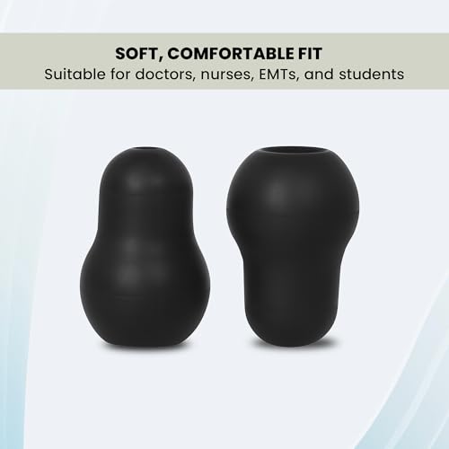 Image of Premium Quality Spares for Littman Stethoscope Classic III and Cardiology IV, Black