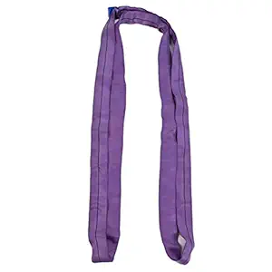 Crane Round Sling, Endless Slings 1T Load Purple for Construction Works for Machinery Equipment(6m)'
