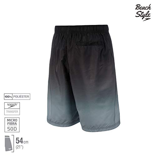 Speedo Reversed Bermuda, Homens, Preto, G