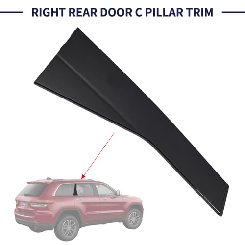 Embellecedor de panel de pilar C derecho exterior resistente para Grand Cherokee 7