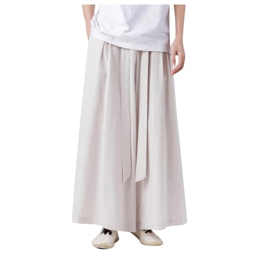 Hippie Pants Mens Harem Summer Bohemian Cotton Linen Men Beach Trousers Boho Men's Shorts Casual Wear with Pockets2