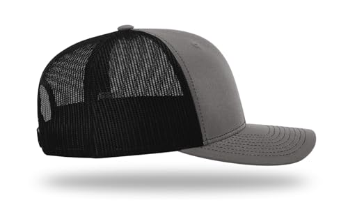 Image of Richardson 112 Trucker Hat - Premium Blank Baseball Cap, Adjustable Snapback Hat - Structured Six Panel Richardson Blank Hats