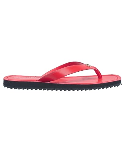 Image of True Religion Women's Flip Flop Sandals - Lightweight Rubber Sole with Iconic Logo Detail
