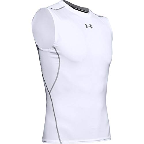 Image of Under Armour Men's HeatGear Armour Sleeveless Compression T-shirt