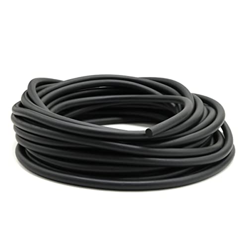 Cordon NBR solide noir 2,5 mm haute densité pour isolation durable 10m - 5