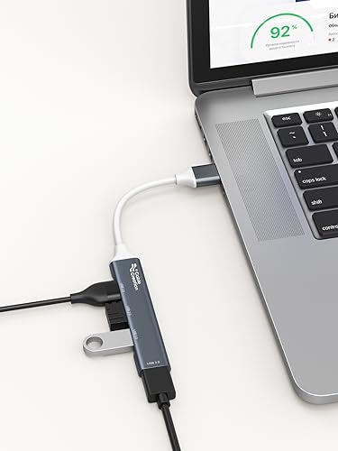 Image of CableCreation 4 in 1 USB Hub(Lite Series), Multiport Adapter with 1 x USB 3.0 & 3 x USB 2.0 Ports,Up to 5 Gbps Super Fast Data Transfer for MacBook Pro /Air, PS4, Xbox, Windows, Android, Linux