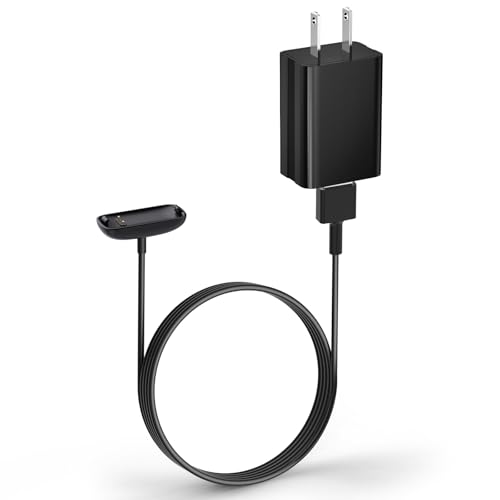 weishan Charger Replacement for Fitbit Inspire 3 Fitness Tracker - USB Magnetic Charging Cable Cord with Adapter Accessories for Smartwatch, 3.3ft