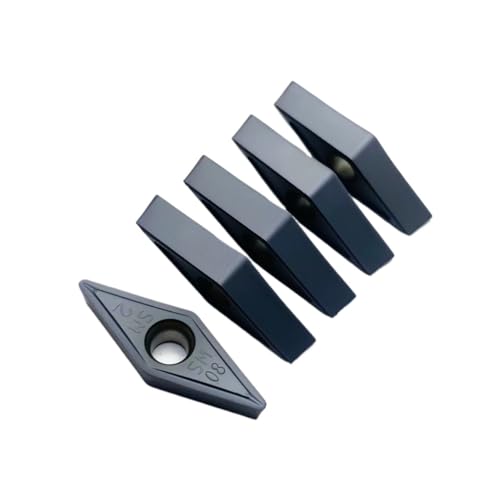 10 piezas Insertos de carburo VCMT160408 para torno CNC miniatura 3
