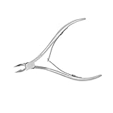TOOGOO (R) Stainless Steel 1/2 Jaw Single Spring Cuticle Clipper Ingrown Toenail Nipper for Nail Art Manicure Pedicure by Generic