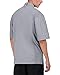Happy Chef Men's Nova Short Sleeve Executive Chef Coat, Cool Gray, 3X-Large