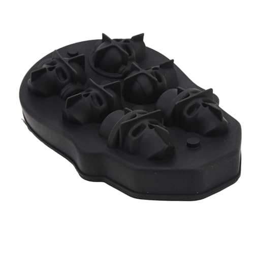 Molde para cubos de hielo 3D diseño calavera miniatura 5