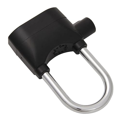 SOESFOUFU Bike Padlock Copper Core Siren Lock Secure for Scooter Electric Vehicles