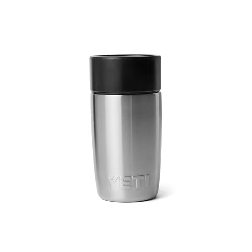 YETI Rambler 8 oz Travel Bottle, Stainless Steel, Vacuum Ins