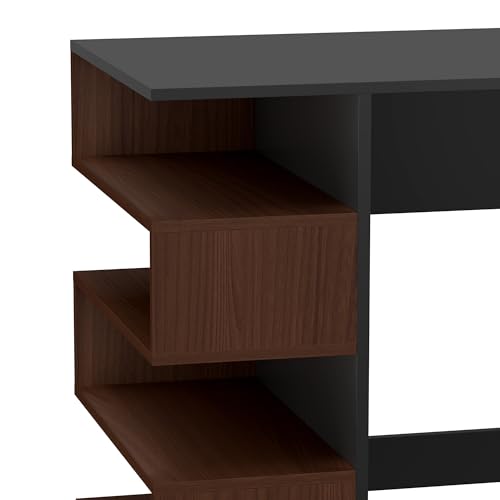 Amazon Brand - Solimo Fame MDF Study Desk(Walnut Finish,Brown) - Image 7