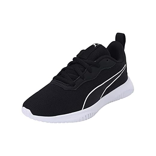 PUMA Flyer Flex Ps Sneaker, Weiß, 31 EU