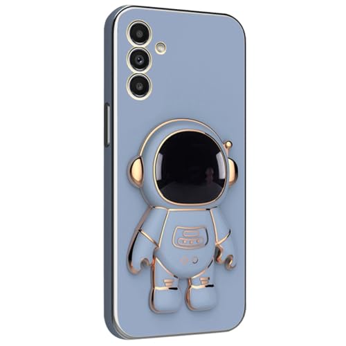 Image of for Samsung Galaxy A54 5G Case Cute 3D Astronaut Stand Design Camera Protection Shockproof Soft Back Cover (for Samsung Galaxy A54 5G, Blue)