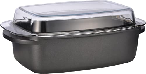 Haushalt International 6 Liter Alu Guss Bräter Alugussbräter Aluguss Bräter Antihaftbeschichtung Deckel Haushalt International 6 Liter Alu Guss Bräter Alugussbräter Aluguss Bräter Antihaftbeschichtung Deckel