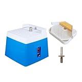 Amagogo Tragbare 220-V-Hochleistungs-Elektro-Schleifmaschine für Buntglas, für Dekorationsarbeiten, Kunsthandwerksläden, Heimstudios