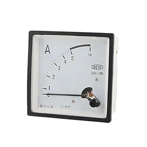 Ampèremètre analogique AC 0-5A carré DH-96 pour l'atelier et la maison