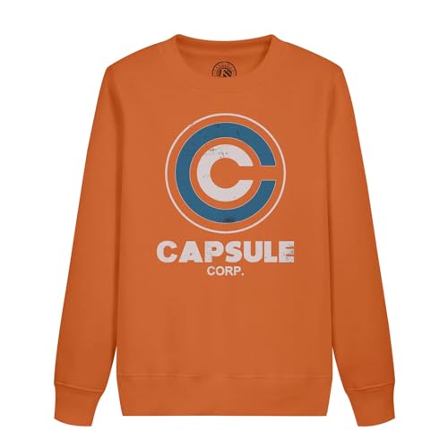Sweatshirt Enfant Capsule Corp. sweat geek jeux vidéo et série télévisée pour garçon et fille