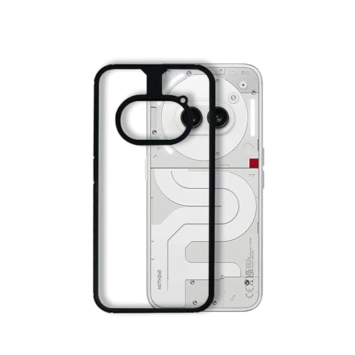 Image of KIVANO LUXE Crystal Clear Back Case Compatible with Nothing Phone (2a) 5G / Nothing Phone (2a) Plus Back Cover Case | 360 Degree Protection | Shock Proof Design | Transparent Back Cover (PC & TPU)