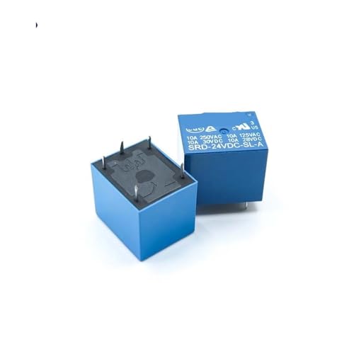 Mini relé SRD-05VDC-SL-A de 5VDC y 10A para placas de circuito impreso PCB 2