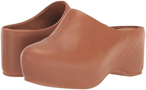 Vince Womens Isa Clog Clog Cypress Green Leather 5 M | Image 6