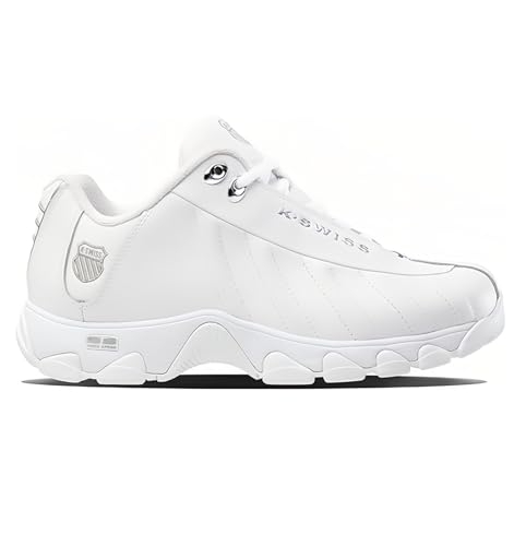 Image of K-Swiss Men's ST329 CMF Sneaker, Wide Tennis Walking Shoes Leather Upper