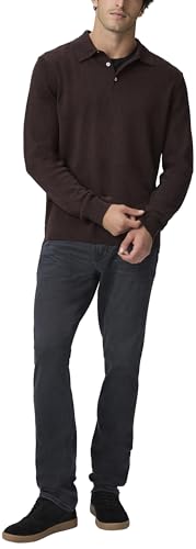 PAIGE Men's Finsbury Quarter Button Up Sweater Polo2