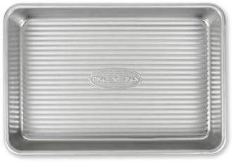 USA Pan Bakeware Mini Sheet Pan, Warp Resistant Nonstick Baking Pan, Aluminized Steel - Thumbnail 2