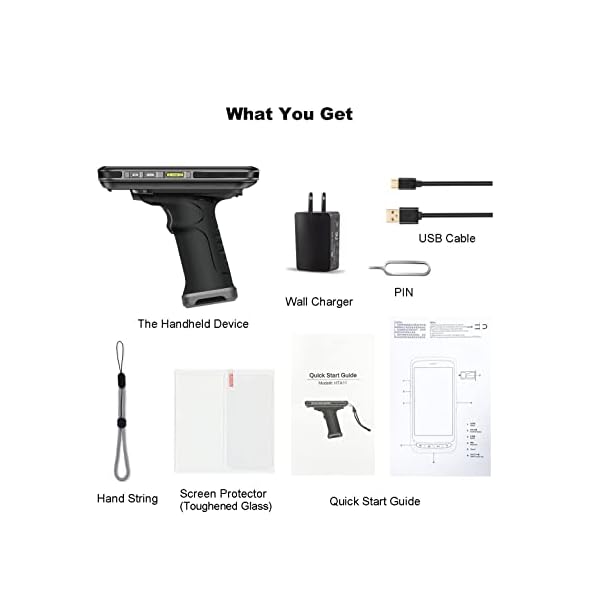 Android Handheld Data Terminal Mobile Computer with 1D & 2D PDF417