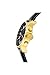 Invicta Men's I-Force Left Handed Quartz Watch with Leather Strap, Black (Model: 3330)