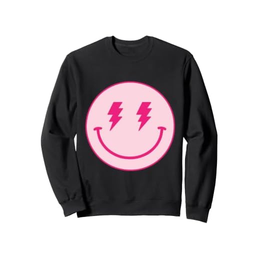 Lightning Bolt Happy Face Sweatshirt