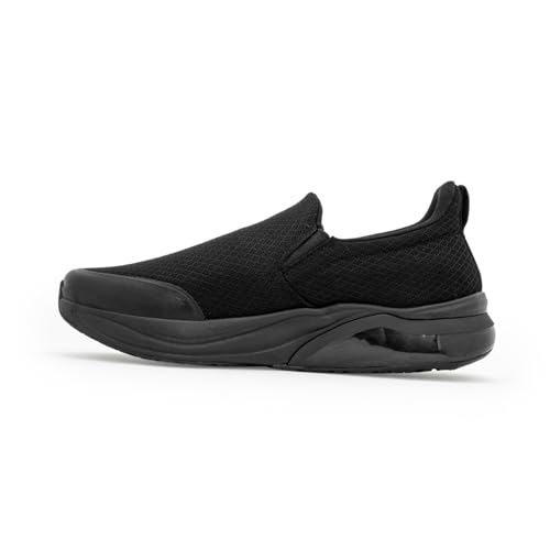 Image of Red Tape Men's Walking Shoes Dark Grey Mesh TPU Round Toe Slipon