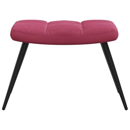 Chaise longue en velours bleu pour utilisation intérieur extérieur - 8