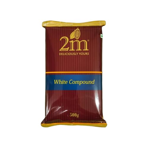 Image of 2m White Compound /Bar Chocolate, 500g, for Baking and Confectionery Use