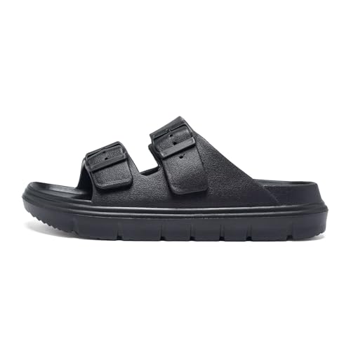 Adjustable double-button sandals waterproof and elastic EVA with arch support anti-slip recovery slippers outdoor beach pool2