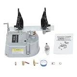 VonVVer Pneumatischer Farbschüttler für 1-5L Gebinde, 700 U/min 15min Luftbetriebener Farbdosenschüttler mit verstellbarer Spannweite 8-20cm, Ideal für Werkstatt Malerbetrieb Heimwerker