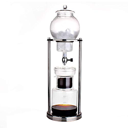 600Ml Cold Brew Cafetera De Goteo Herramientas De Filtro De Vidrio Reutilizables Espresso Dripper Coffee Pot Ice Water…