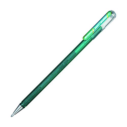 Pentel Hybrid Dual Metallic, 1.0mm, Dual Green+Metallic Blue, 12PK by Pentel - Image 2