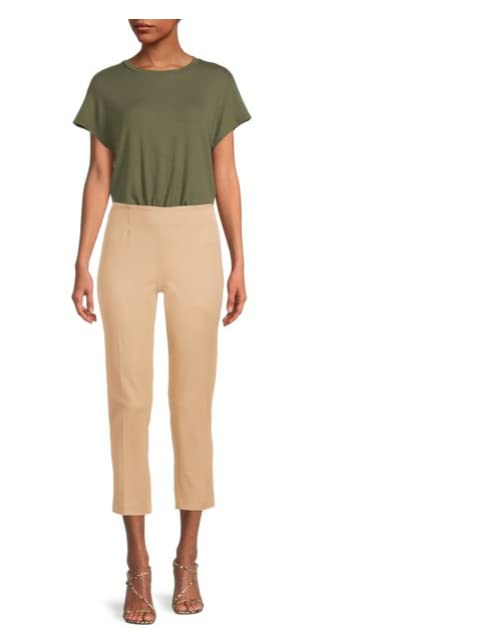Time Tru Womens Skinny Pants Brown 18