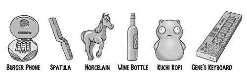 Clue Bobs Burgers Board Game | Themed Bob Burgers Tv Show Clue Game | Officially Licensed Bob's Burgers Game | Solve The Mystery In This Unique Clue Take On The Classic Board Game #TOP5