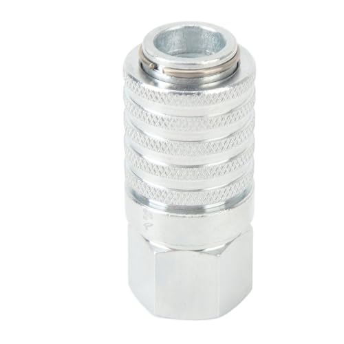 PD-Stahl-Testanschluss der Serie PD242, Schnellkupplung für Diagnosegeräte mit Innenrohrgewinde, 1/8 Zoll Körpergröße, 1/4 Zoll - 18 NPTF-Gewindegröße, 2,12 Zoll Länge