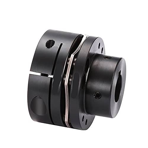 DINGGUANGHE-CUP Coupler Coupling High Rigidity Single 5x8mm Single Diaphragm Keyway Series Shaft Coupler Metal (Inner Diameter : GNB 26x26)